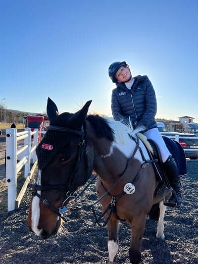 Ellen och Lexie i Båstad 